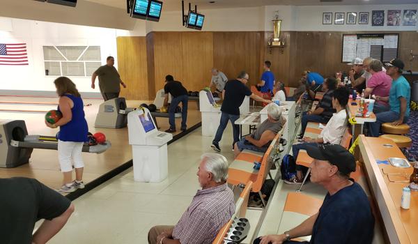 Monday Open Bowling League at Crown Lanes Bowling Alley